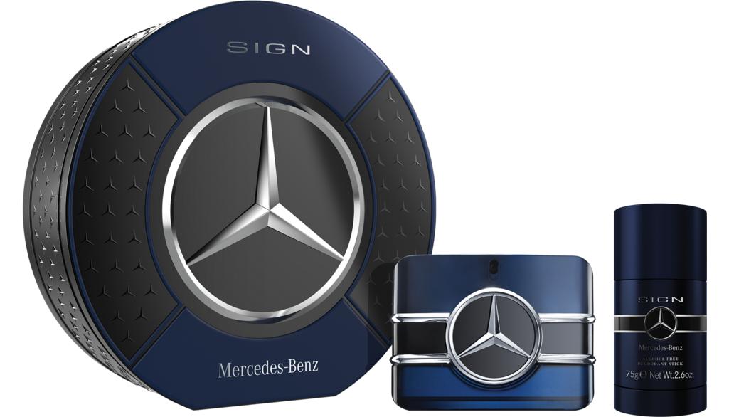 Mercedes-Benz Sign, Geschenkset, Eau de Parfum + Deostick