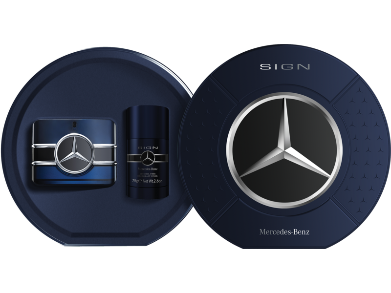 Mercedes-Benz Sign, Geschenkset, Eau de Parfum + Deostick