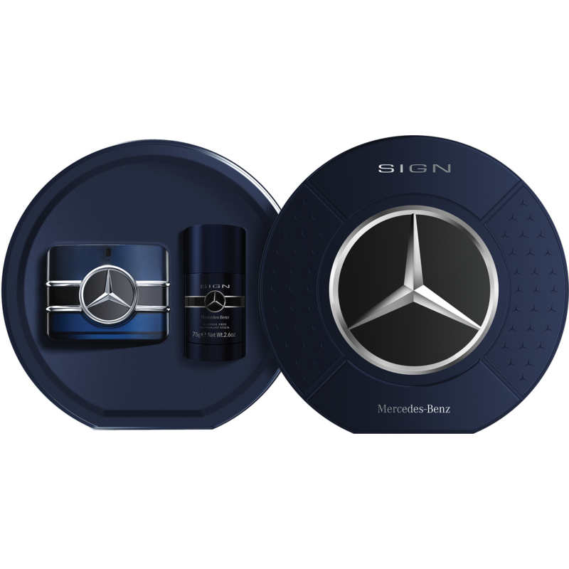 Mercedes-Benz Sign, Geschenkset, Eau de Parfum + Deostick
