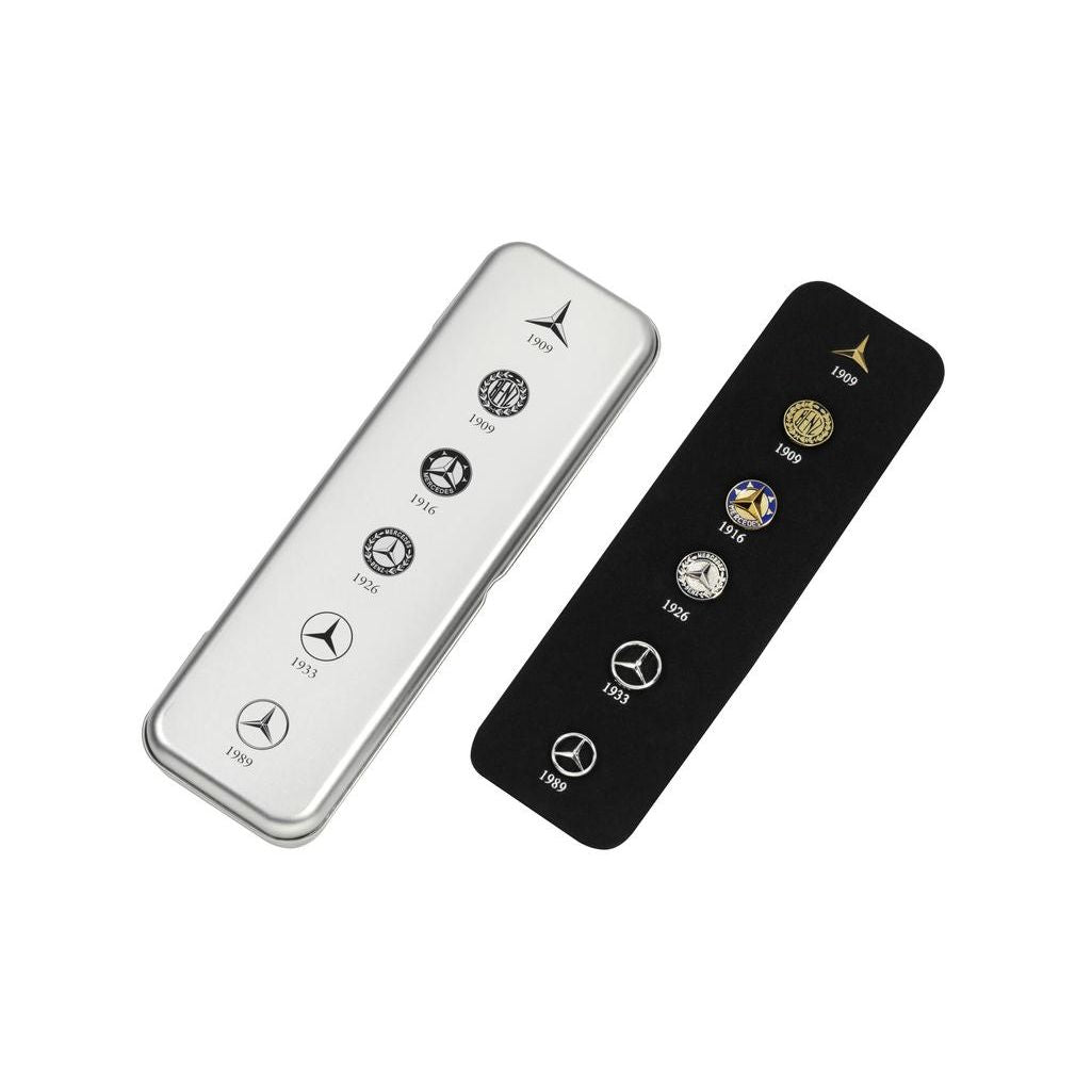 Pins, historische Sterne, 6er-Set Classic