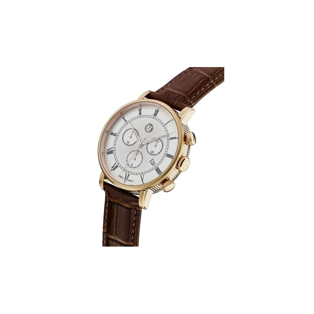 Chronograph Herren, Classic Retro Gold