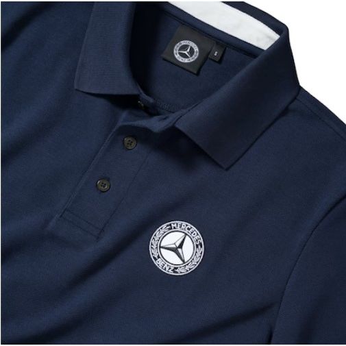 Poloshirt Herren Classic Navyblau