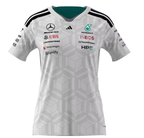 Neu T-Shirt Damen, Fahrer, Mercedes-AMG F1