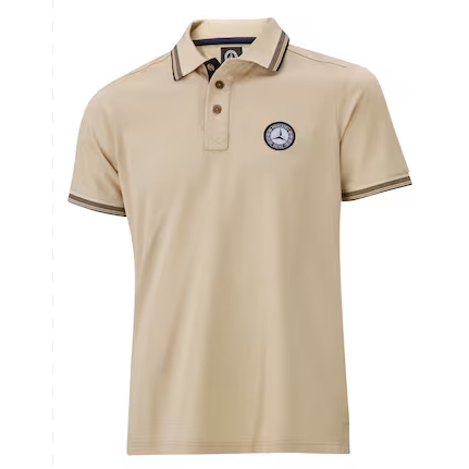 Poloshirt Herren Creme