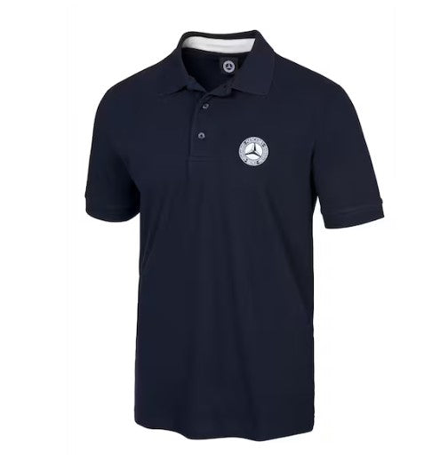 Poloshirt Herren Classic Navyblau