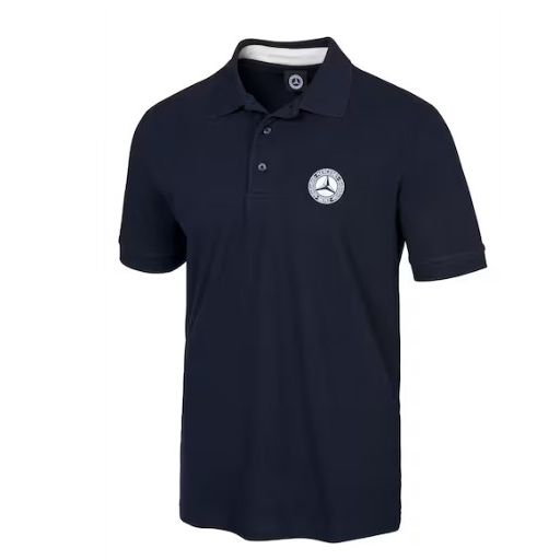 Poloshirt Herren Classic Navyblau